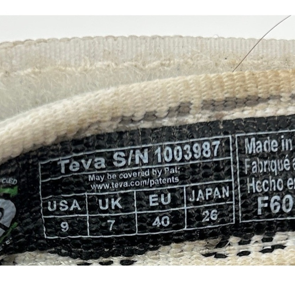 Teva Original Universal Sandals Womens 9 Geometric Strappy Hiking Gorpcore - Picture 8 of 9
